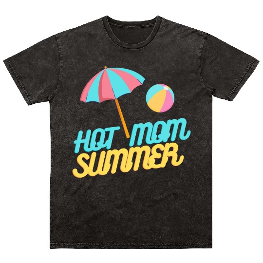 HOT MOM SUMMER Mineral Wash T Shirts