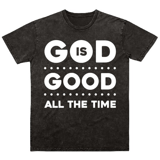God Is Good Love Jesus Christian Christmas Mineral Wash T Shirts