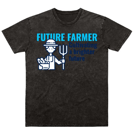 Future Farmer | Apprentice Farmer | New Farmer Mineral Wash T Shirts