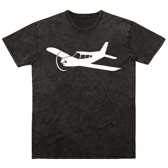 Piper Pa 28 aircraft Mineral Wash T Shirts
