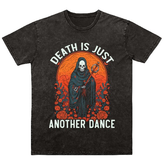 Dia De Los Muertos Sugar Skull Mexican Holiday Mineral Wash T Shirts