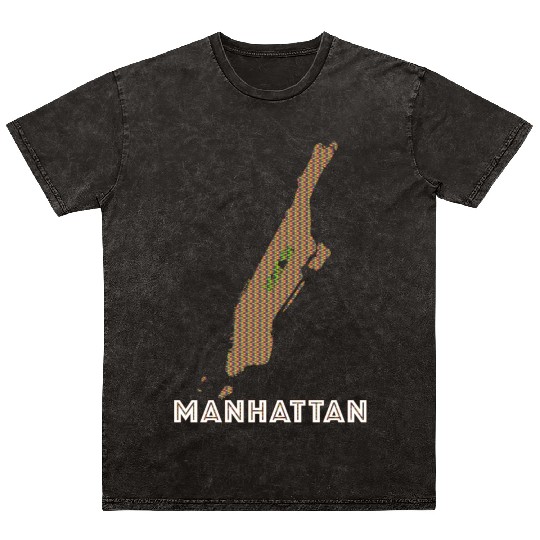 NYC Manhattan Pride Mineral Wash T Shirts