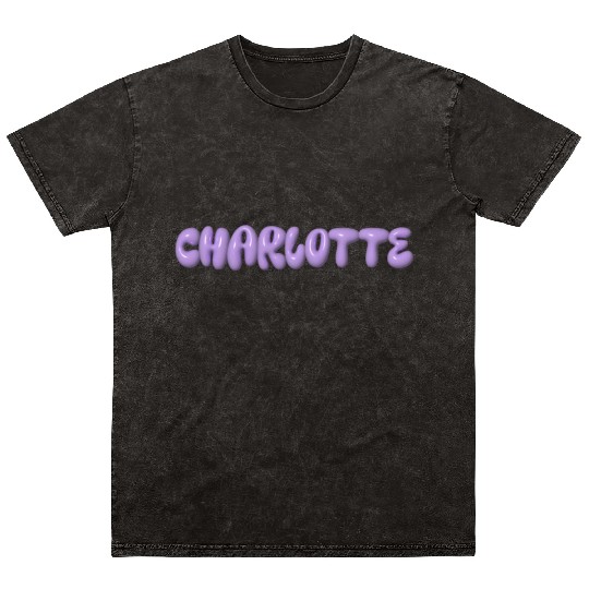 Charlotte: A Royal Name Choice! Mineral Wash T Shirts