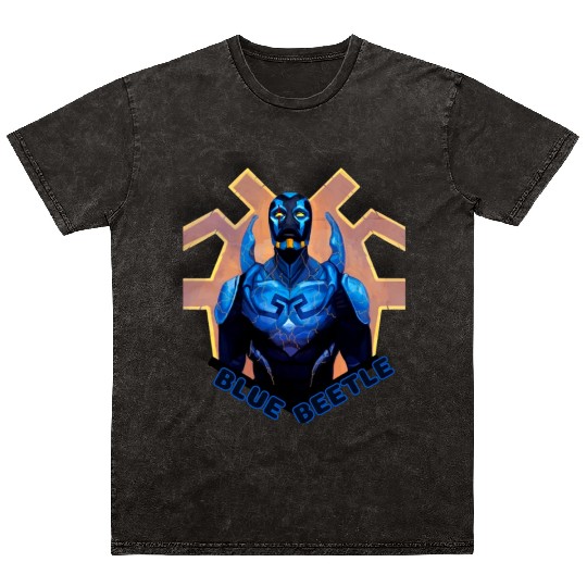 Blue Beetle Mineral Wash T Shirts