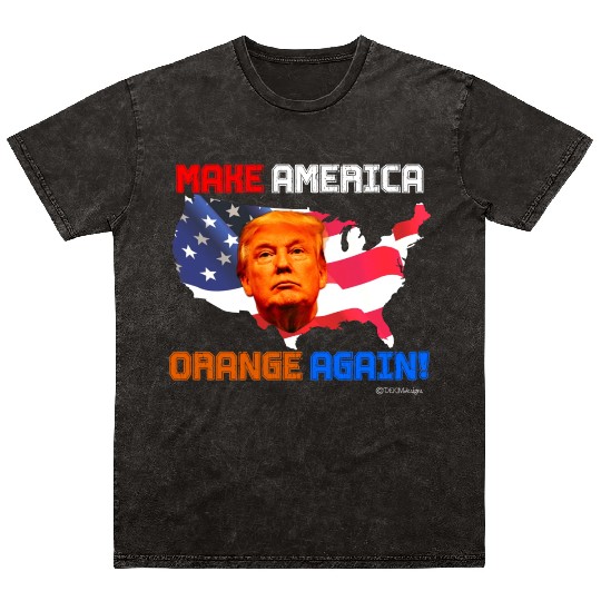 Make America Orange Again! Mineral Wash T Shirts