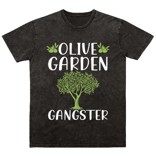 Olive Garden, Gardening, Olive Graphic Mineral Wash T Shirts
