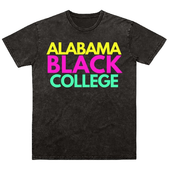 Albm #3 Black College (Fraternity Edition) Mineral Wash T Shirts