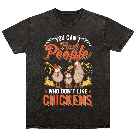 Chicken Farmer Mineral Wash T Shirts