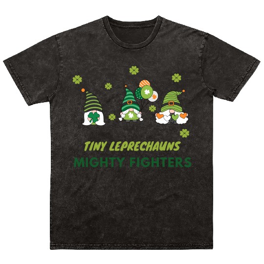 Cute NICU St. Patrick's design Mineral Wash T Shirts