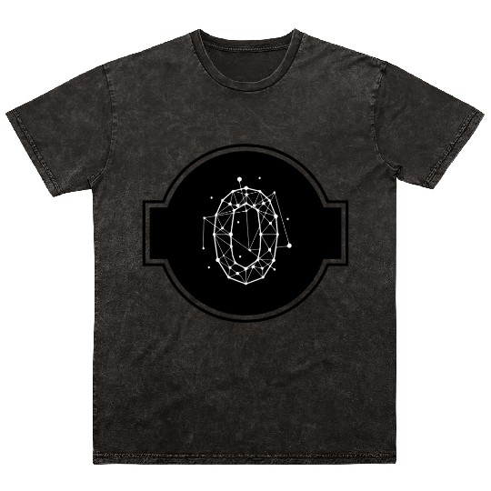 Space Number 0 - Zero Mineral Wash T Shirts