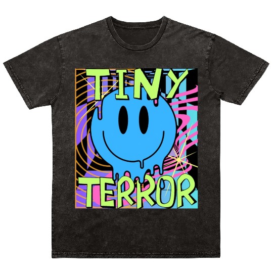 Tiny Terror Streetwear Mineral Wash T Shirts All Neon Colors