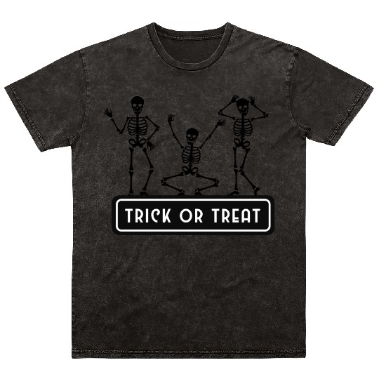 Trick or Treat Mineral Wash T Shirts