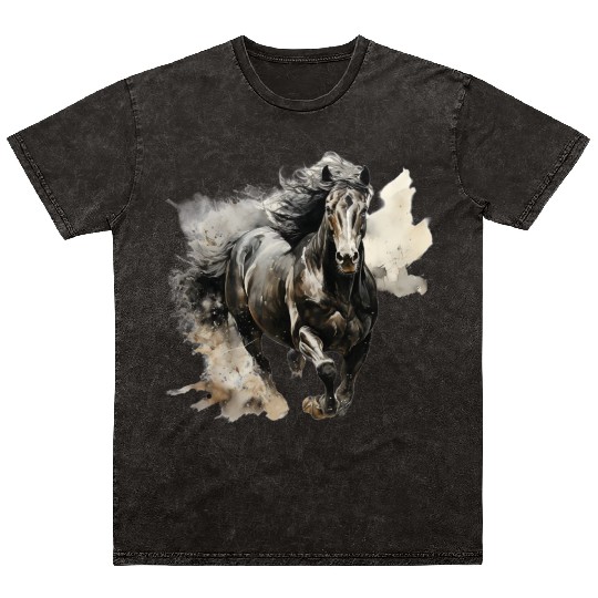 The Black Horse Mineral Wash T Shirts