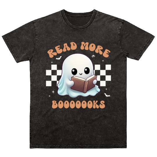 Read More Booooks | Book Lover | Funny Teacher Mineral Wash T Shirts