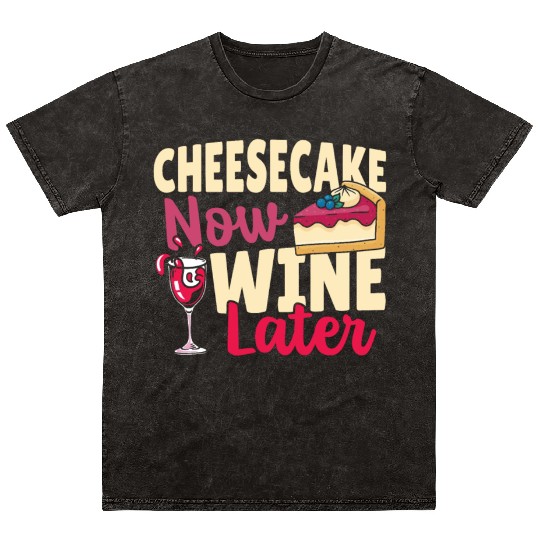 Cheese Eater Cheese Lover Cheesecake Lover Mineral Wash T Shirts
