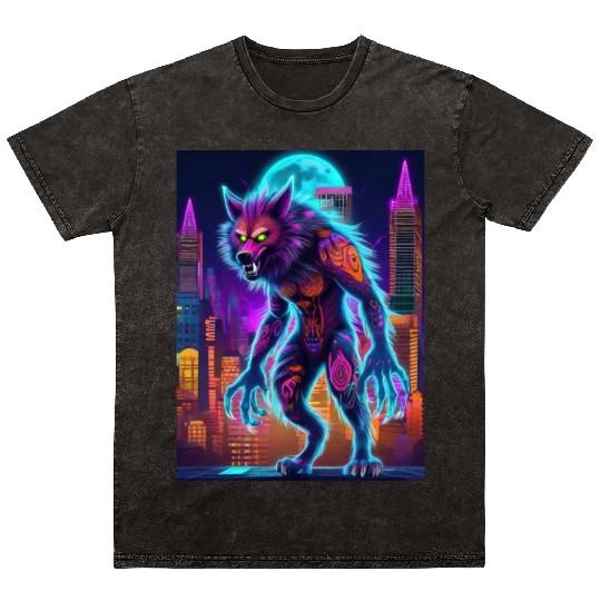 werewolf Mineral Wash T Shirts