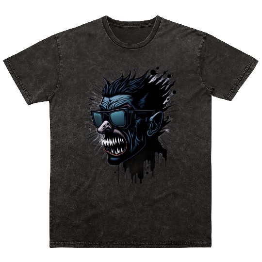 Vampire vector Mineral Wash T Shirts