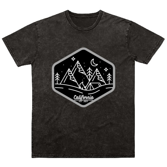 Midnight California Mineral Wash T Shirts