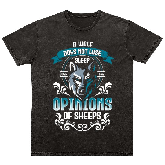 Werewolf Animal Mysticism Wolfpack Mineral Wash T Shirts