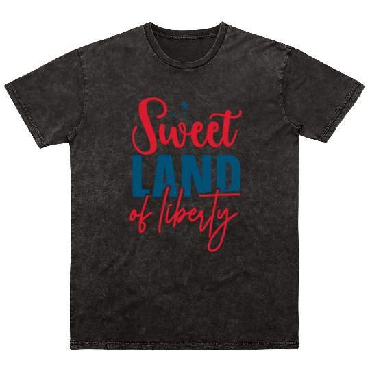sweet land of liberty Mineral Wash T Shirts