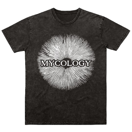 Mycology - The science of fungi (white) Mineral Wash T Shirts