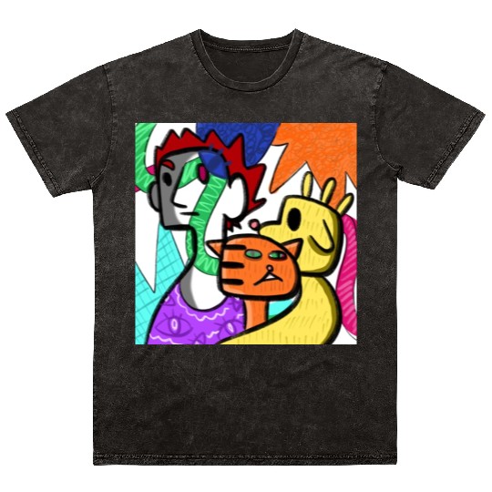 street art bad boy Mineral Wash T Shirts