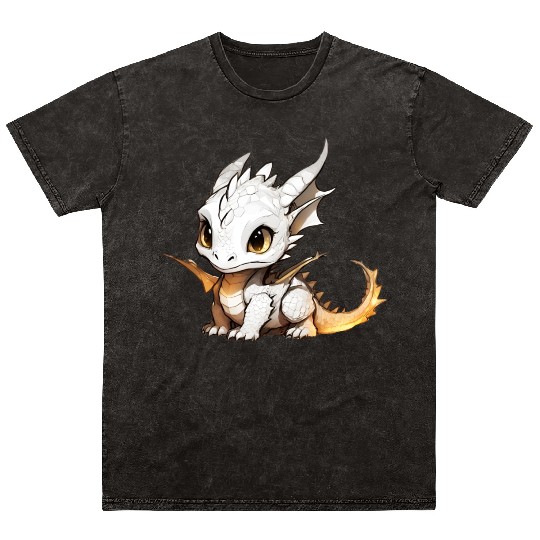 Cute dragon baby Mineral Wash T Shirts