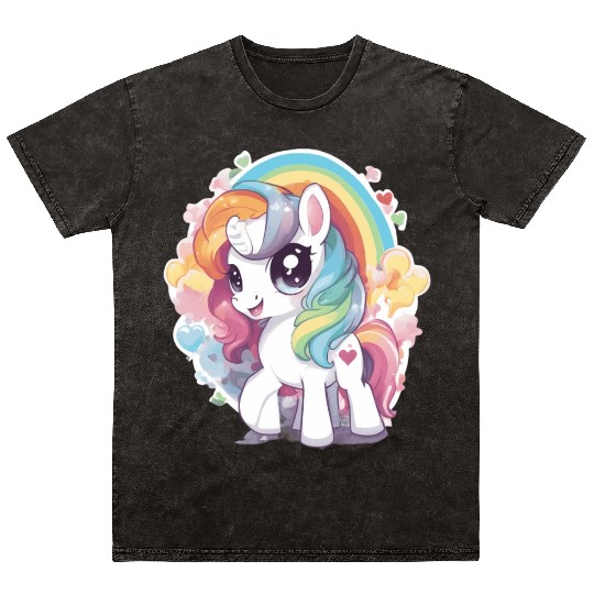 Cute Pony Mineral Wash T Shirts
