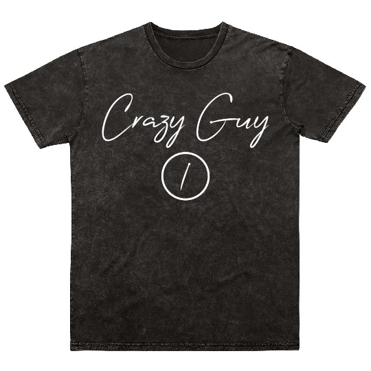 Best Friends for 3 - crazy guy 01 Mineral Wash T Shirts