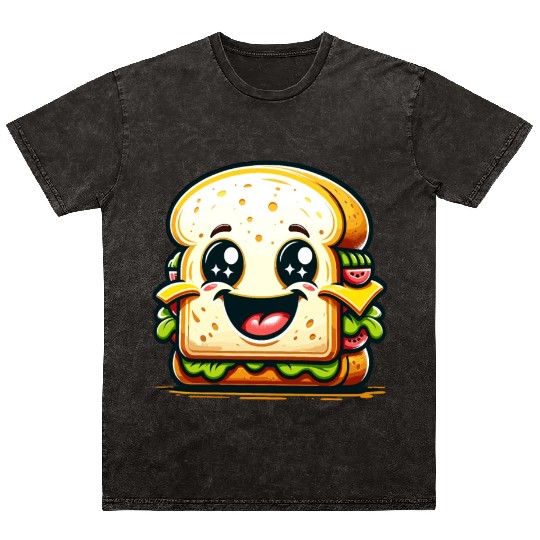 Laughing Sandwich – Lunchtime laughter Mineral Wash T Shirts