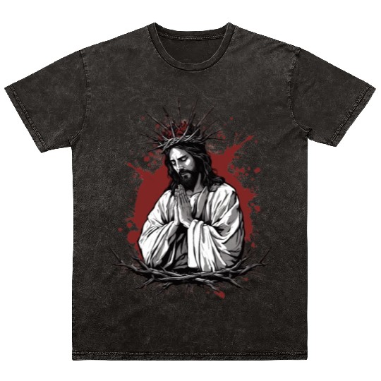 Come Out In Jesus Name Mineral Wash T Shirts