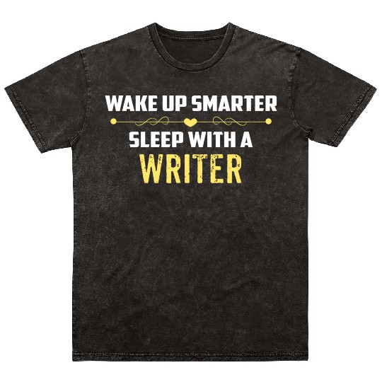 Wake Up Smarter Sleep With A WRITER Mineral Wash T Shirts