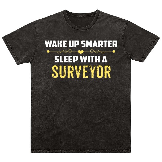 Wake Up Smarter Sleep With A SURVEYOR Mineral Wash T Shirts