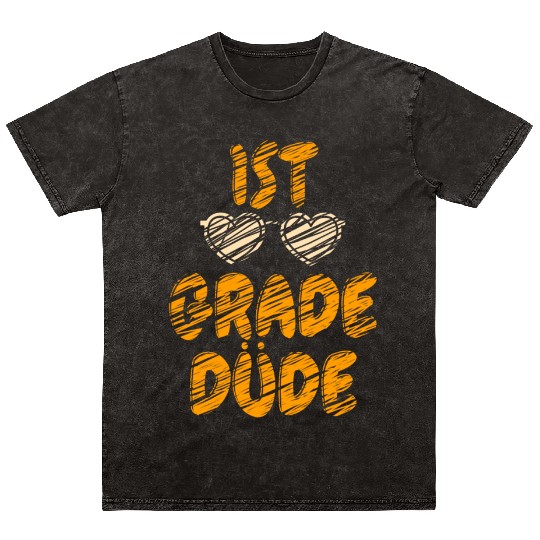 Kindergarten Teacher Funny Student 1st Graduation Mineral Wash T Shirts