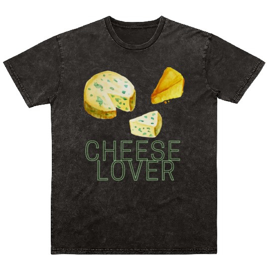 Cheese lover day good time holiday simple life Mineral Wash T Shirts