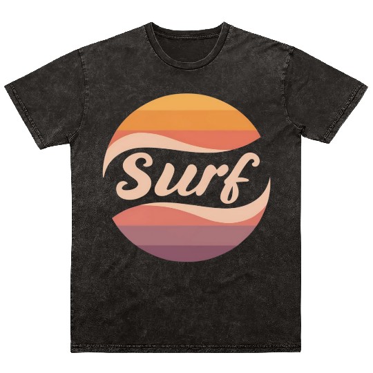 surf Mineral Wash T Shirts