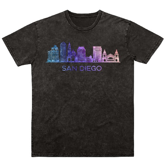 San Diego Mineral Wash T Shirts