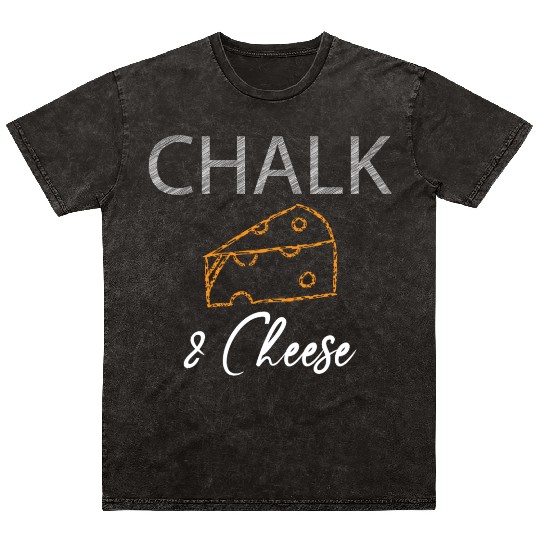 Chalk and Cheese Mineral Wash T Shirts