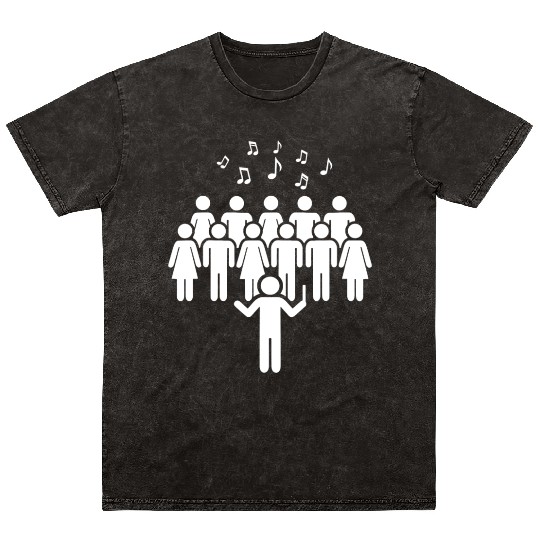 Choir Choir Lover Sing Lover Mineral Wash T Shirts