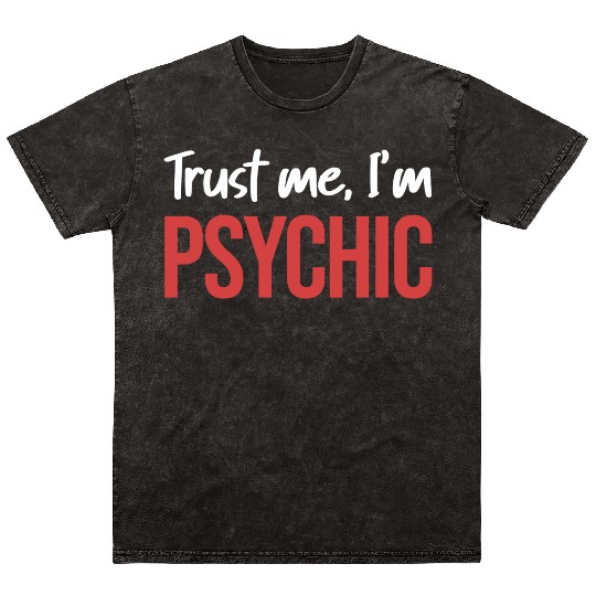 Trust Me, I'm Psychic Celestial Card Decks Mineral Wash T Shirts