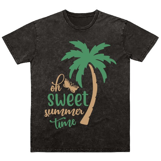 Sweet summer time Mineral Wash T Shirts