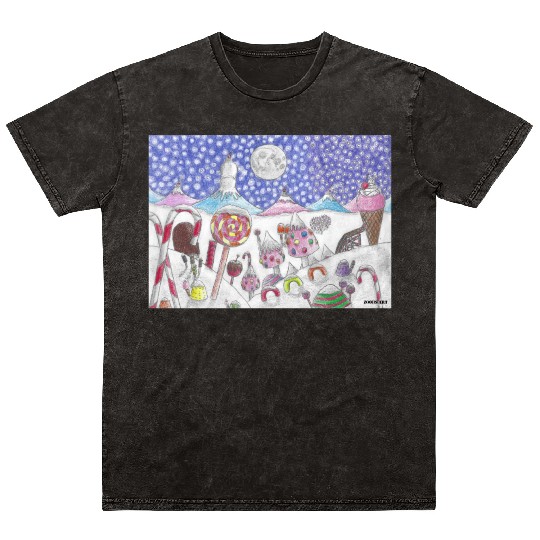 The Nutcracker Christmas Candy Land Mineral Wash T Shirts