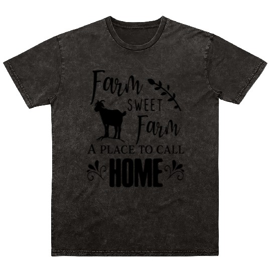 Farm Sweet Farm Mineral Wash T Shirts