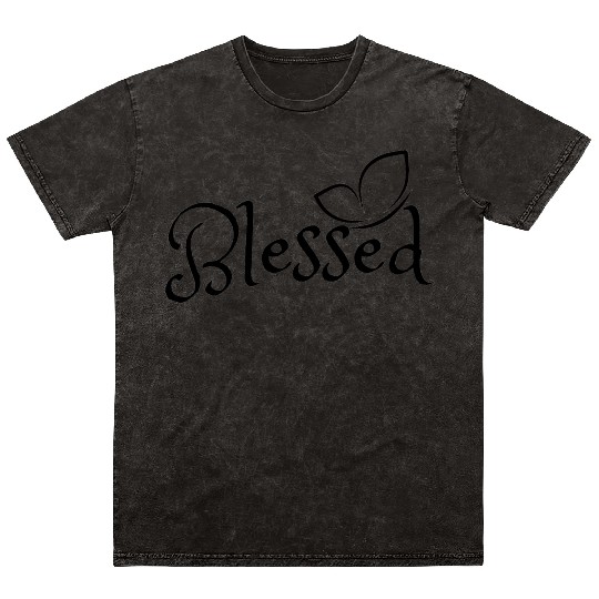 Blessed Mineral Wash T Shirts