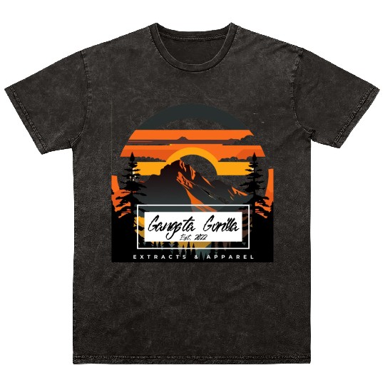 Gangsta Gorilla-Nature Mineral Wash T Shirts