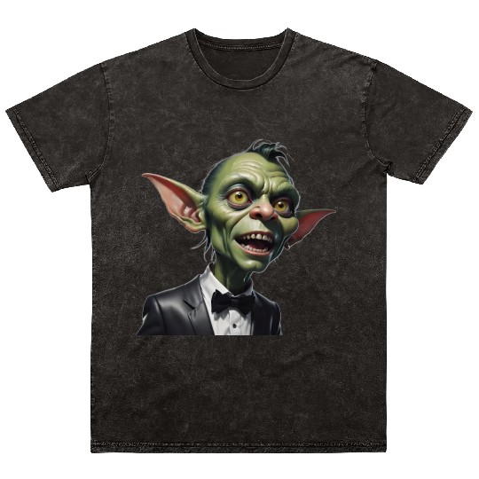 Green Goblin with Tuxedo Mineral Wash T Shirts