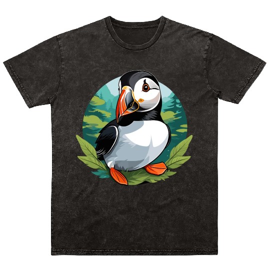 Puffin Mineral Wash T Shirts
