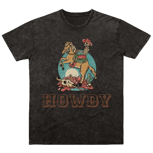 Howdy Mineral Wash T Shirts