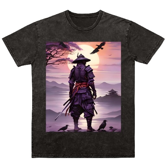 The Samurai's Last Stand, Twilight Blades Mineral Wash T Shirts
