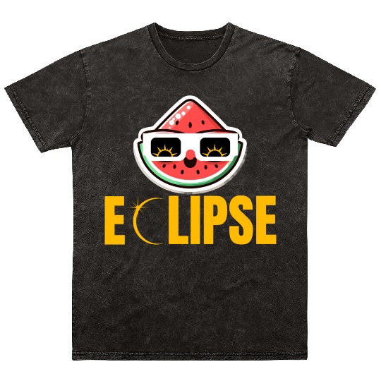 Eclipse Slice: Melon with Attitude! Mineral Wash T Shirts